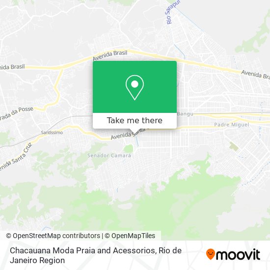 Chacauana Moda Praia and Acessorios map
