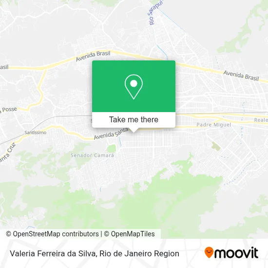 Valeria Ferreira da Silva map