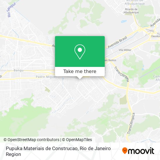 Pupuka Materiais de Construcao map