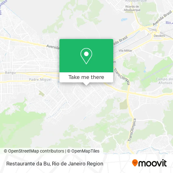 Restaurante da Bu map
