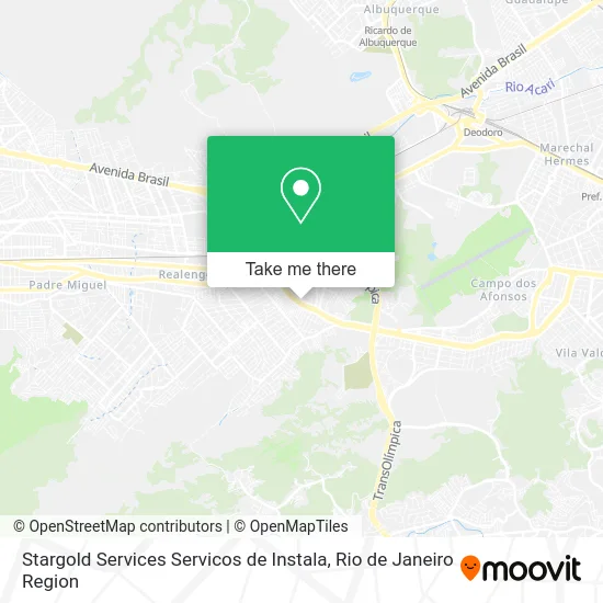 Stargold Services Servicos de Instala map