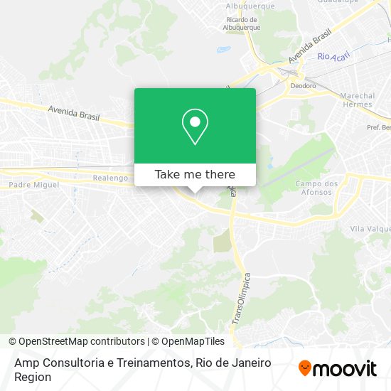 Amp Consultoria e Treinamentos map