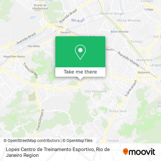 Lopes Centro de Treinamento Esportivo map