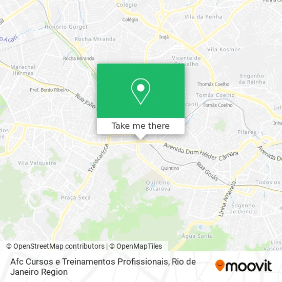 Afc Cursos e Treinamentos Profissionais map