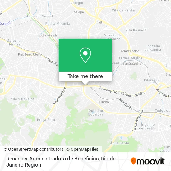 Renascer Administradora de Beneficios map