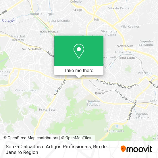 Souza Calcados e Artigos Profissionais map