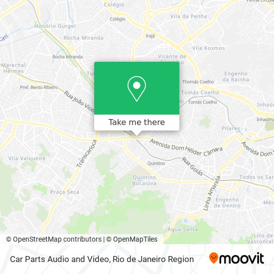 Car Parts Audio and Video map