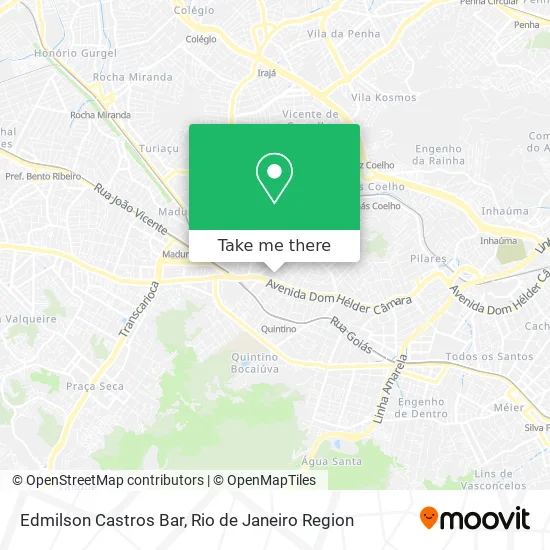 Edmilson Castros Bar map