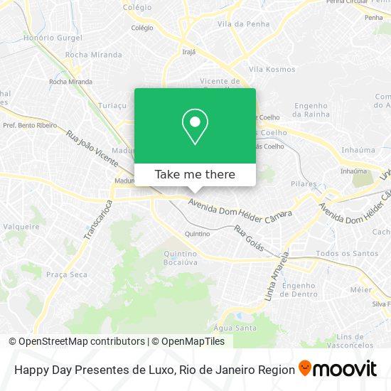 Happy Day Presentes de Luxo map