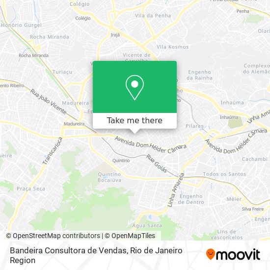 Bandeira Consultora de Vendas map
