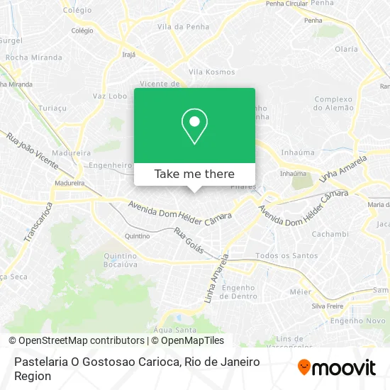 Pastelaria O Gostosao Carioca map