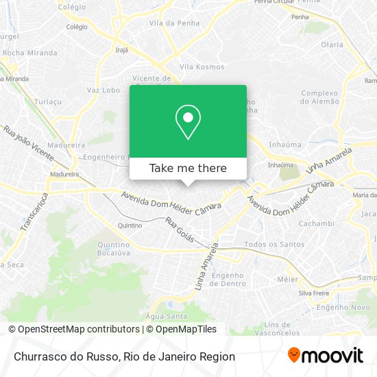 Mapa Churrasco do Russo