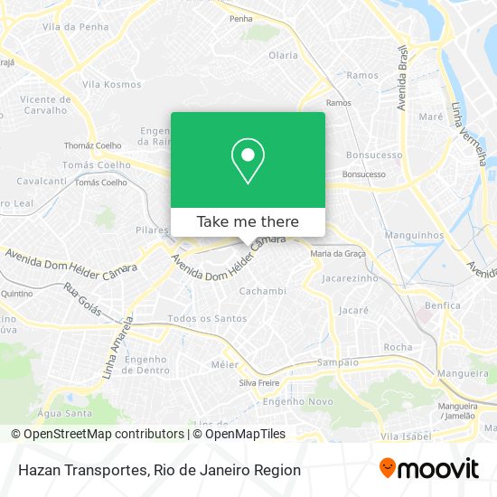 Mapa Hazan Transportes