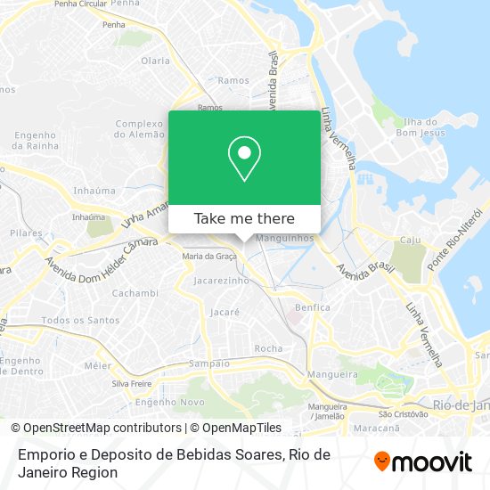 Emporio e Deposito de Bebidas Soares map