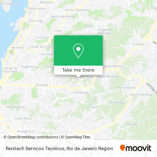 Reistech Servicos Tecnicos map