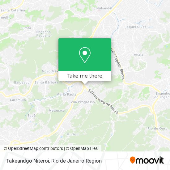 Takeandgo Niteroi map