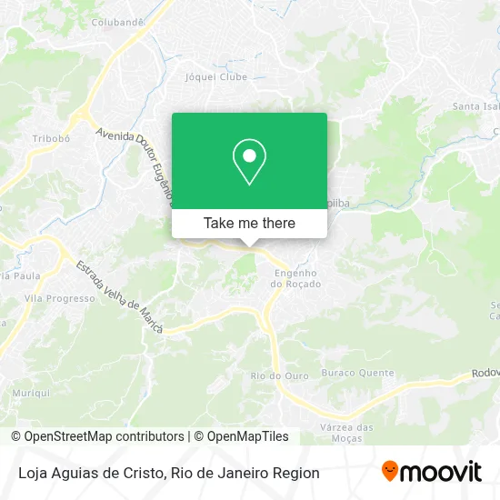 Loja Aguias de Cristo map