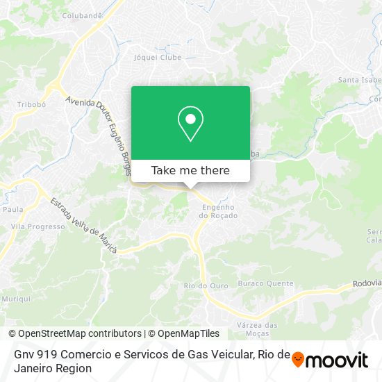 Gnv 919 Comercio e Servicos de Gas Veicular map