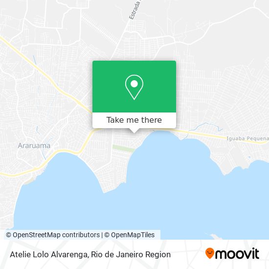Mapa Atelie Lolo Alvarenga