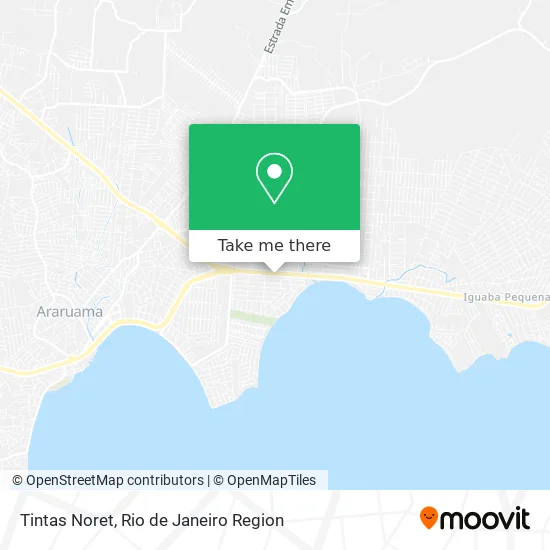 Tintas Noret map