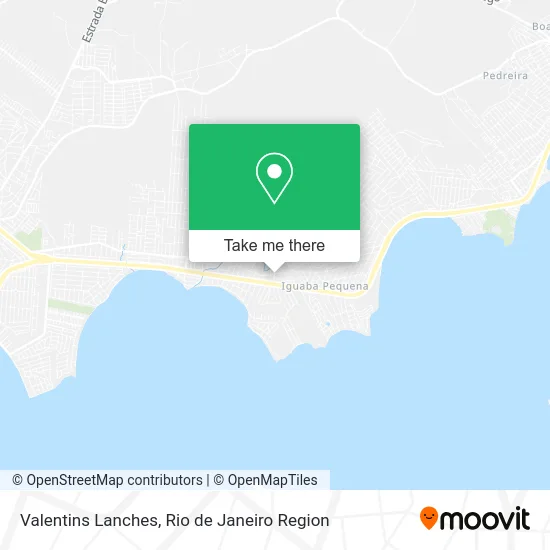 Valentins Lanches map