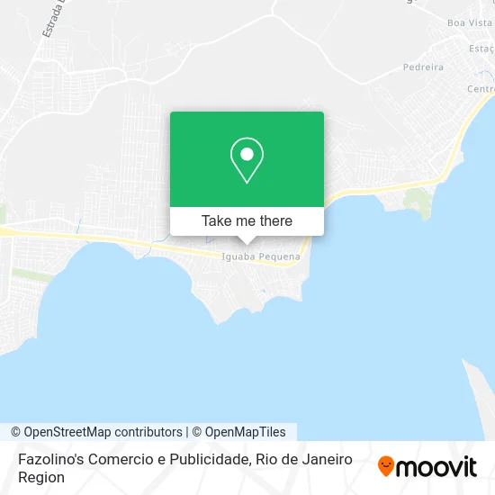 Fazolino's Comercio e Publicidade map