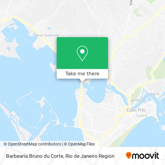 Barbearia Bruno du Corte map