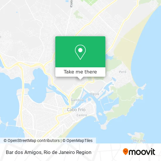 Bar dos Amigos map