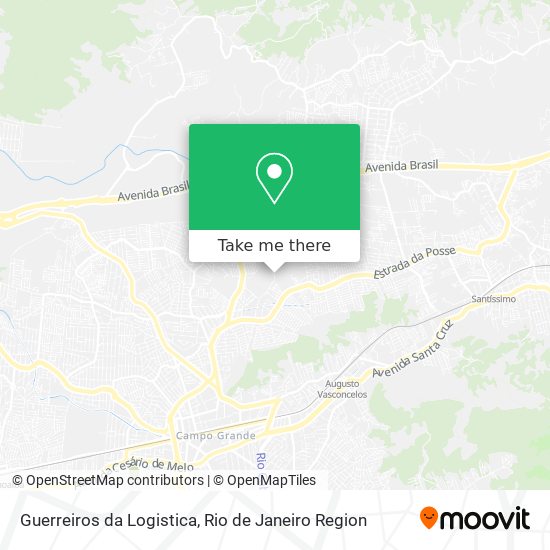 Guerreiros da Logistica map