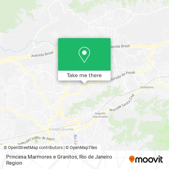 Princesa Marmores e Granitos map