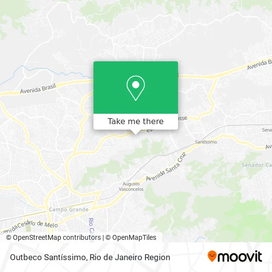 Outbeco Santíssimo map