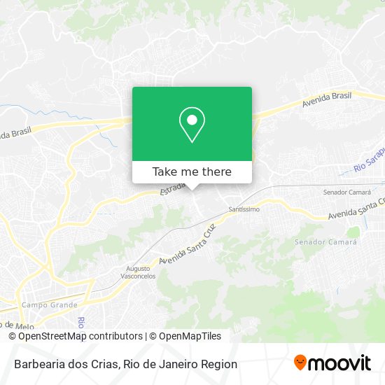 Barbearia dos Crias map