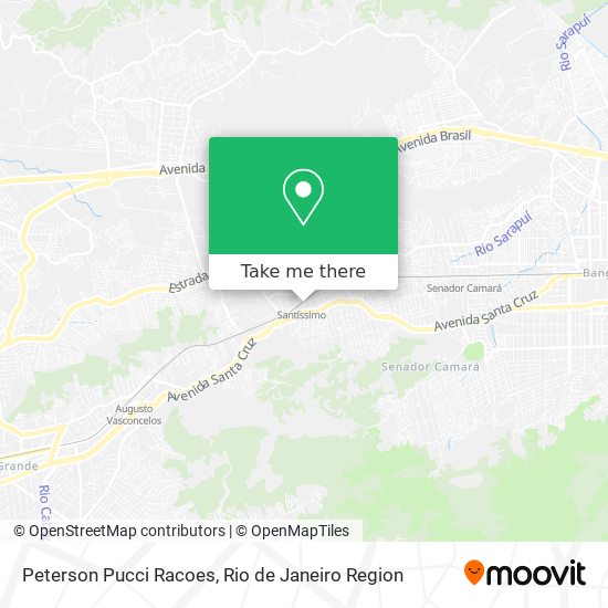 Peterson Pucci Racoes map
