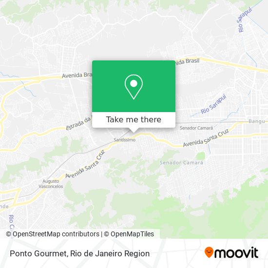 Ponto Gourmet map