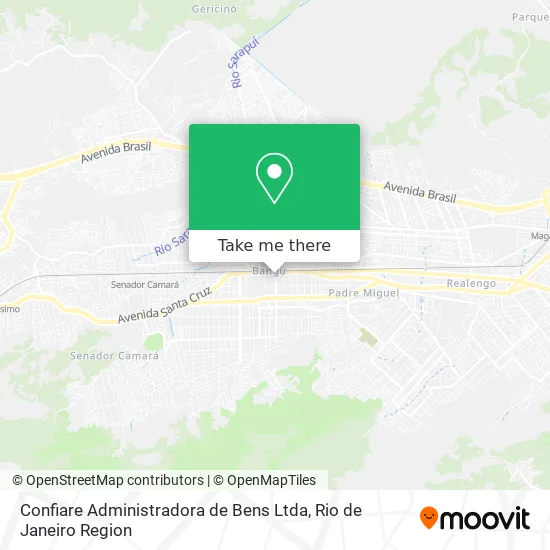 Confiare Administradora de Bens Ltda map