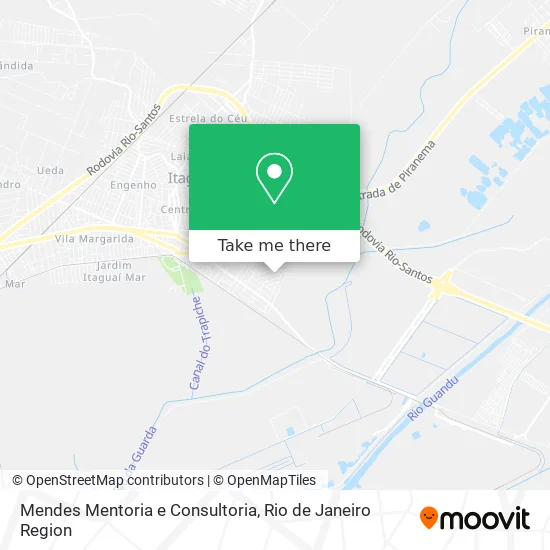 Mendes Mentoria e Consultoria map