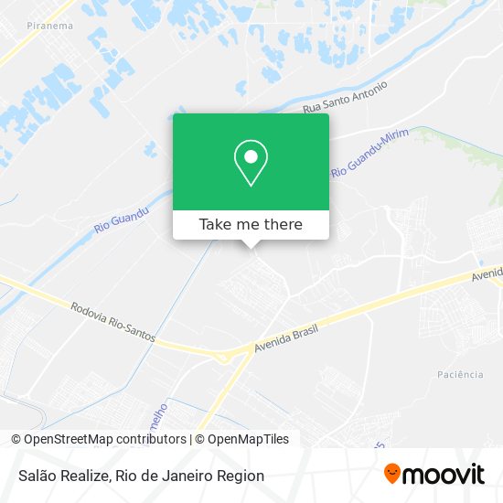 Salão Realize map
