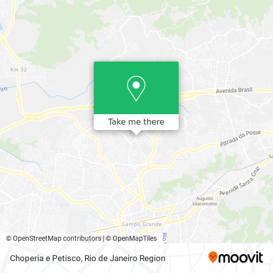 Choperia e Petisco map