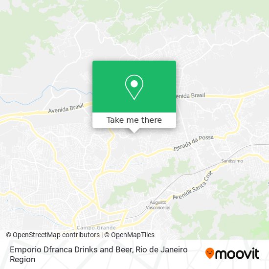 Emporio Dfranca Drinks and Beer map