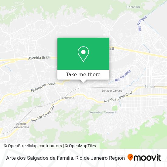 Arte dos Salgados da Familia map