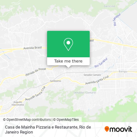 Casa de Mainha Pizzaria e Restaurante map