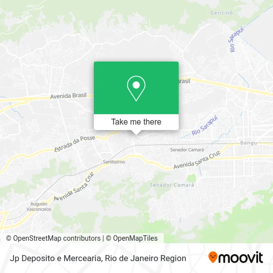 Jp Deposito e Mercearia map