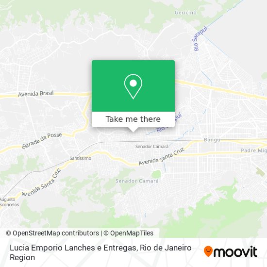 Lucia Emporio Lanches e Entregas map