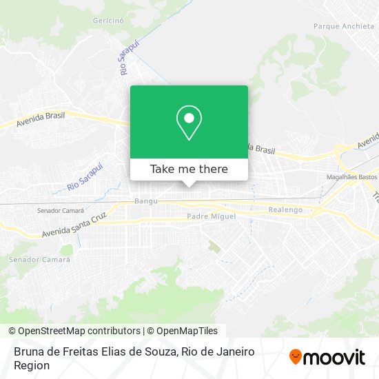 Bruna de Freitas Elias de Souza map