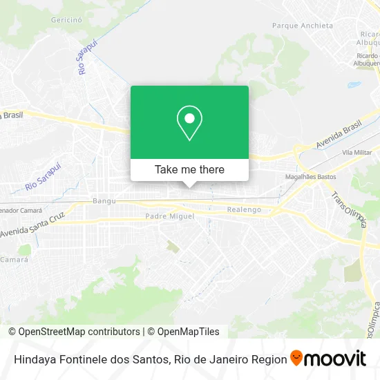 Hindaya Fontinele dos Santos map