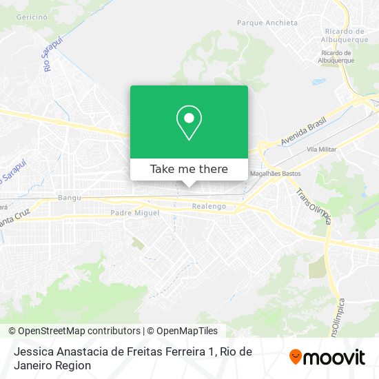 Jessica Anastacia de Freitas Ferreira 1 map