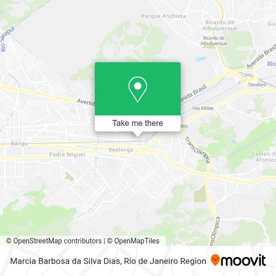 Marcia Barbosa da Silva Dias map