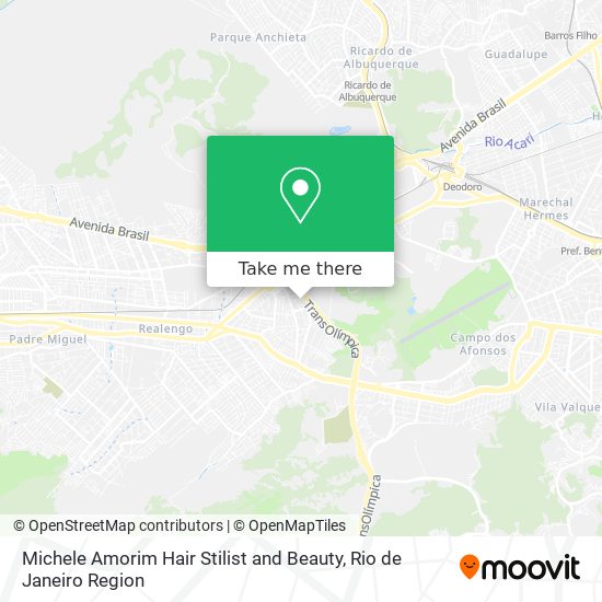 Mapa Michele Amorim Hair Stilist and Beauty