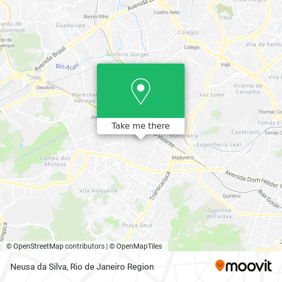 Neusa da Silva map
