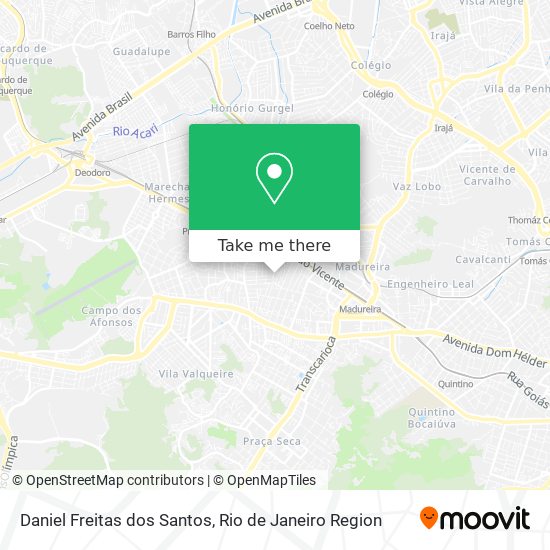 Mapa Daniel Freitas dos Santos